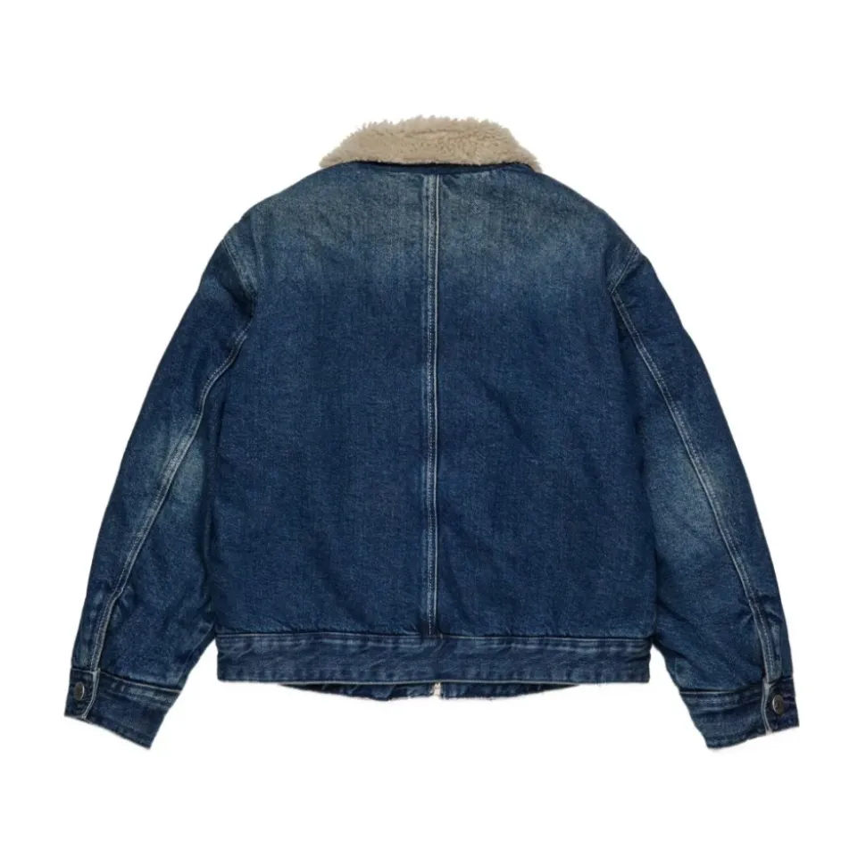 Jomox-Fur Denim Jacket