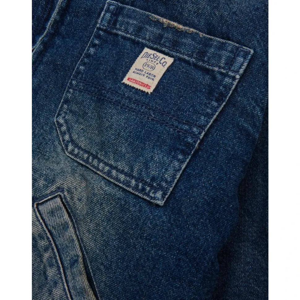 Jomox-Fur Denim Jacket