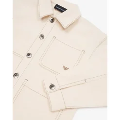 Jongens Katoenen Jack in Beige