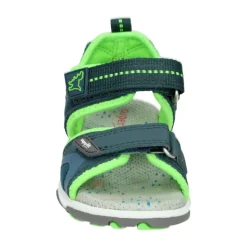 Jongenssandaal Blauw Patroon Rubberen Zool