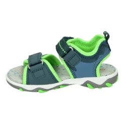 Jongenssandaal Blauw Patroon Rubberen Zool