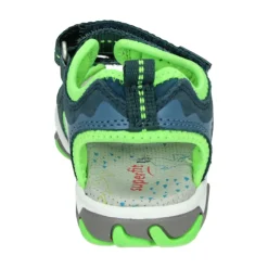 Jongenssandaal Blauw Patroon Rubberen Zool