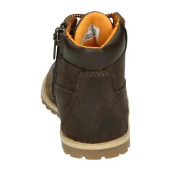 Jongensschoenen Bruin Leren Sneakers