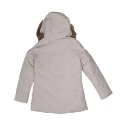 Junior Hooded Jas met Nepbont