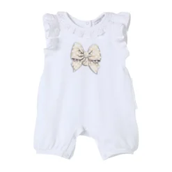 Kanten Strik Baby Romper