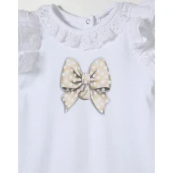 Kanten Strik Baby Romper