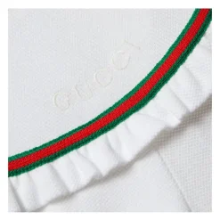 Katoenen Bodysuit met Ruches