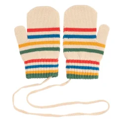 Katoenen handschoenen met geborduurd logo