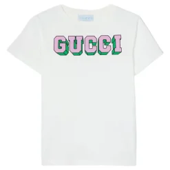 Katoenen Jersey T-shirt met Ronde Hals