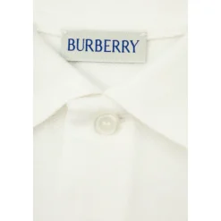 Katoenen polo shirt met logo patch