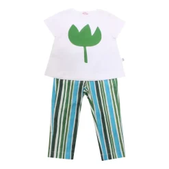 Katoenen Set met Groen Design