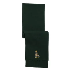 Katoenen Sjaal met Polo Bear Borduurwerk