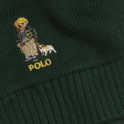 Katoenen Sjaal met Polo Bear Borduurwerk