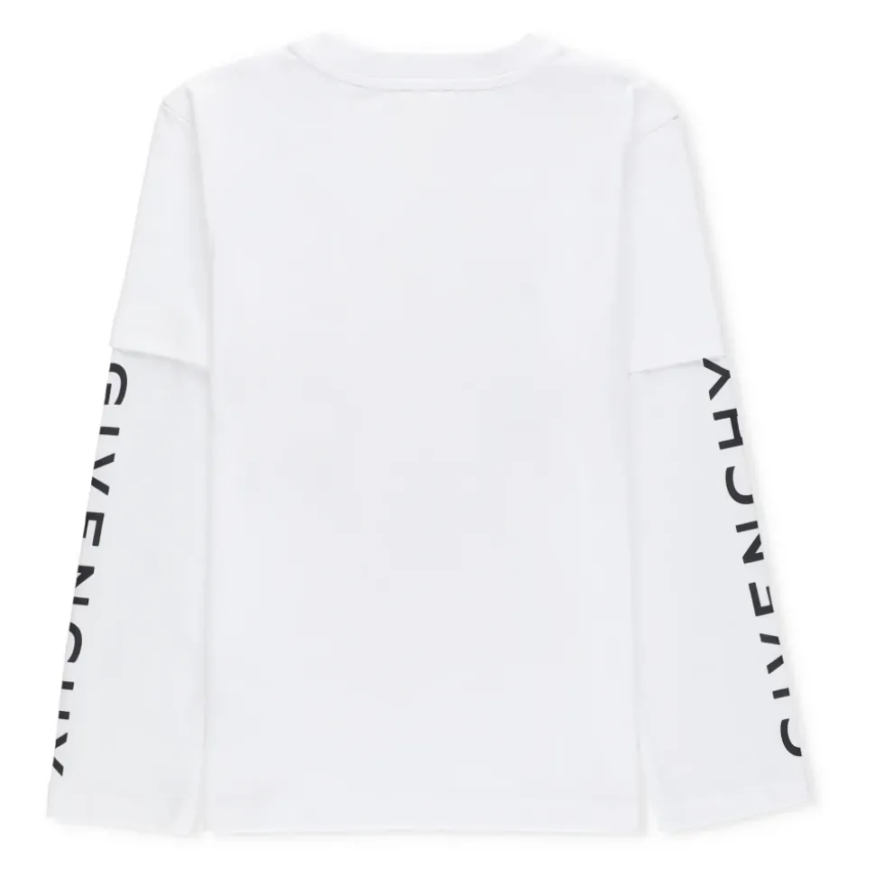 Katoenen T-shirt met Logo Print