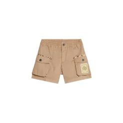 Katoenen Utility Shorts met Tijgerprint