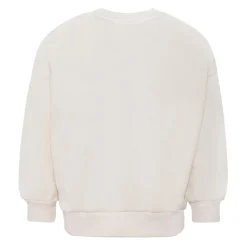 Kattenprint Ivoor Sweatshirt