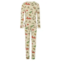 Kerst Alien Print Pyjama Set