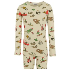 Kerst Alien Print Pyjama Set