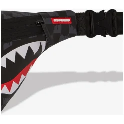 Kids Drip Check Shark Belt Bag