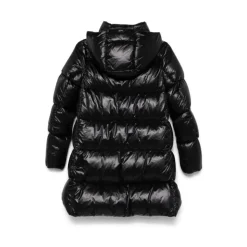 Kids Puffer Jacket Zwarte Dons