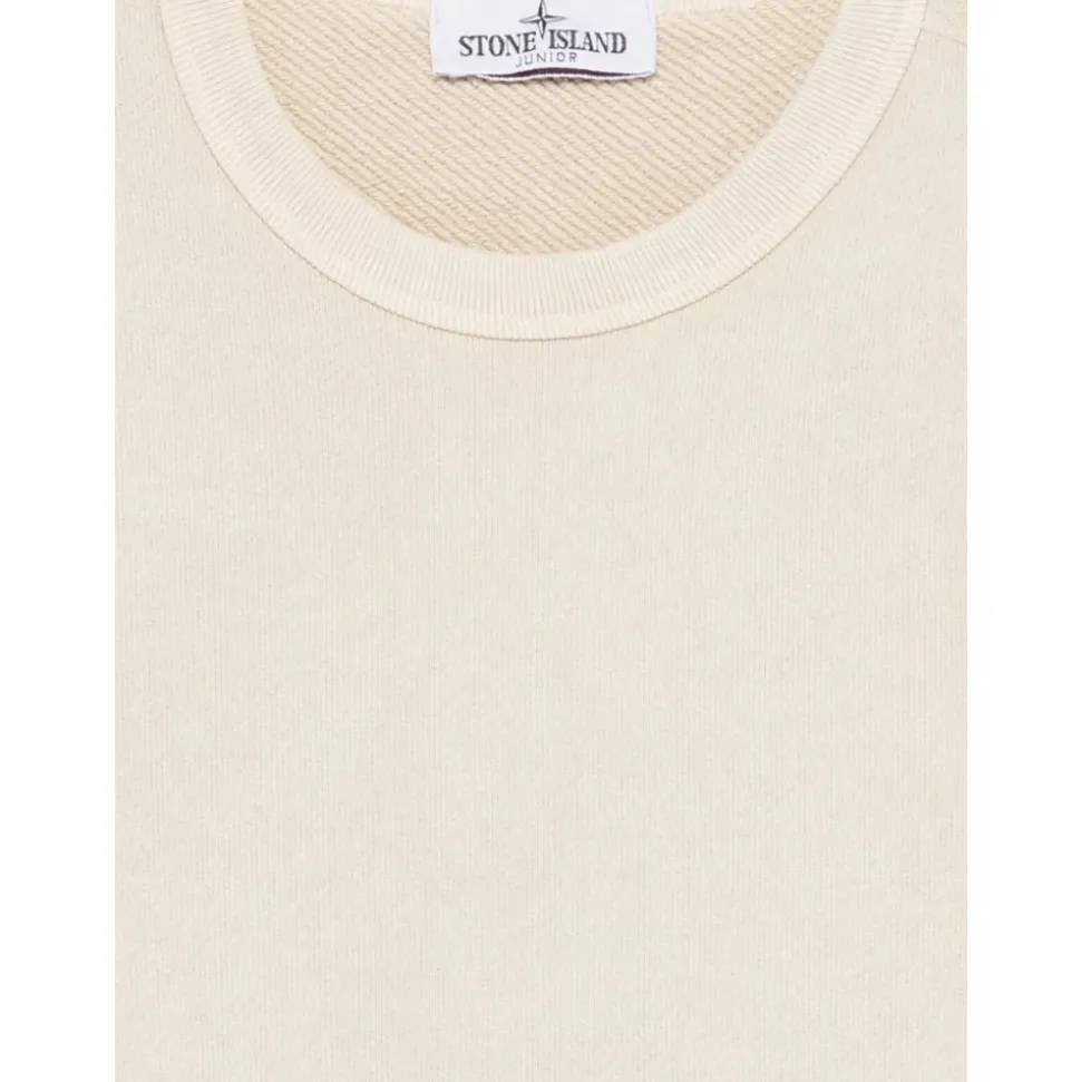 Kinderen Beige Crewneck Sweatshirt Badge