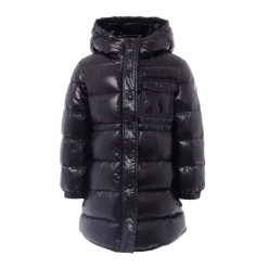 Kinderen Dacca Lange Jas in Zwart