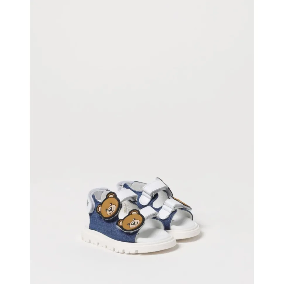 Kinderen Denim Beer Sandalen