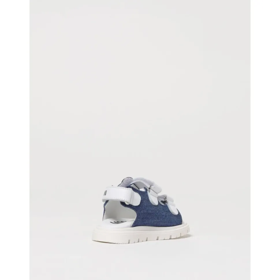 Kinderen Denim Beer Sandalen