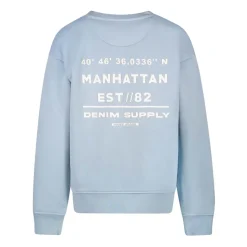 Kinderen Freewear Grijs Blauw Sweater