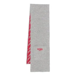 Kinderen Grijs Wol Kasjmier Trui