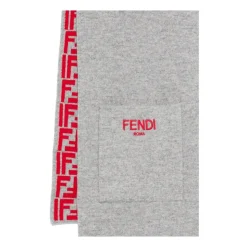 Kinderen Grijs Wol Kasjmier Trui