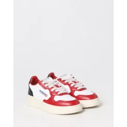 Kinderen Leren Sneakers Zwart