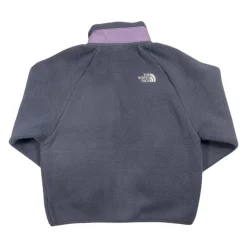 Kinderen Lila Sherpa Jas met Nylon Inzetstukken