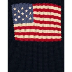 Kinderen Navy Blue USA Flag Sweater