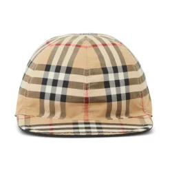 Kinderen Zwart Omkeerbare Katoenen Pet