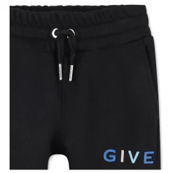 Kinderen Zwarte Broek Katoen Polyester