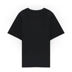 Kinderen Zwarte T-shirt met Logo Borduurwerk