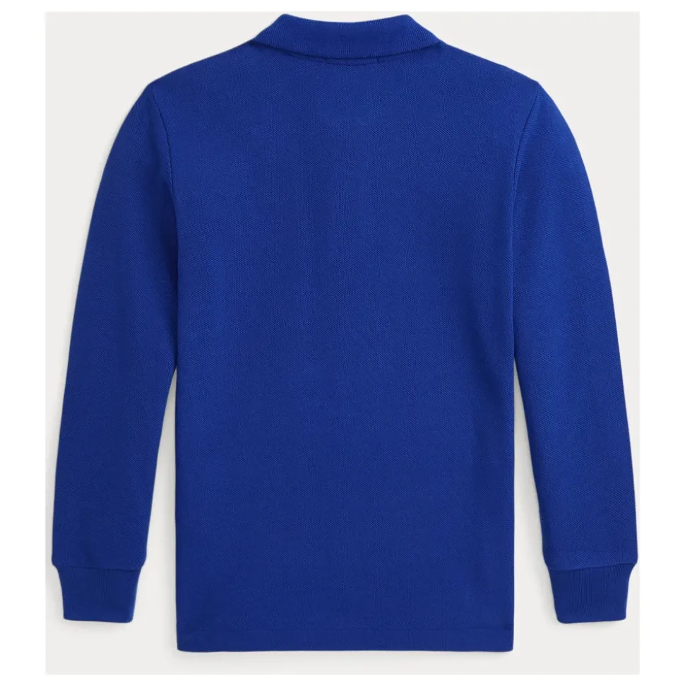Klassiek Azuurblauw Poloshirt