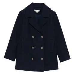 Klassieke Blauwe Caban Jas