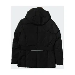 Klassieke Gewatteerde Jas met Nepbont