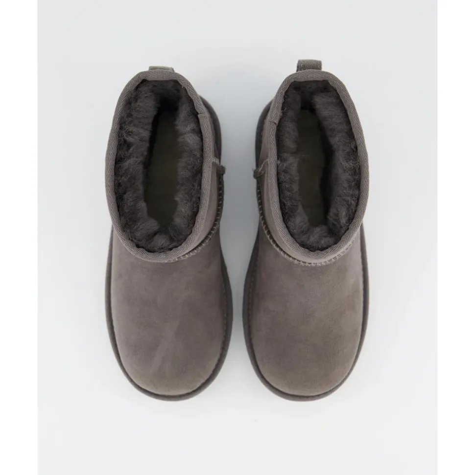 Klassieke Mini Grijze Kinderlaarzen
