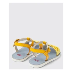 Kleurrijke Leren Kinderen Platte Sandalen