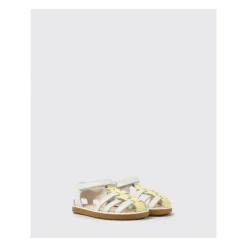 Kleurrijke leren sandalen