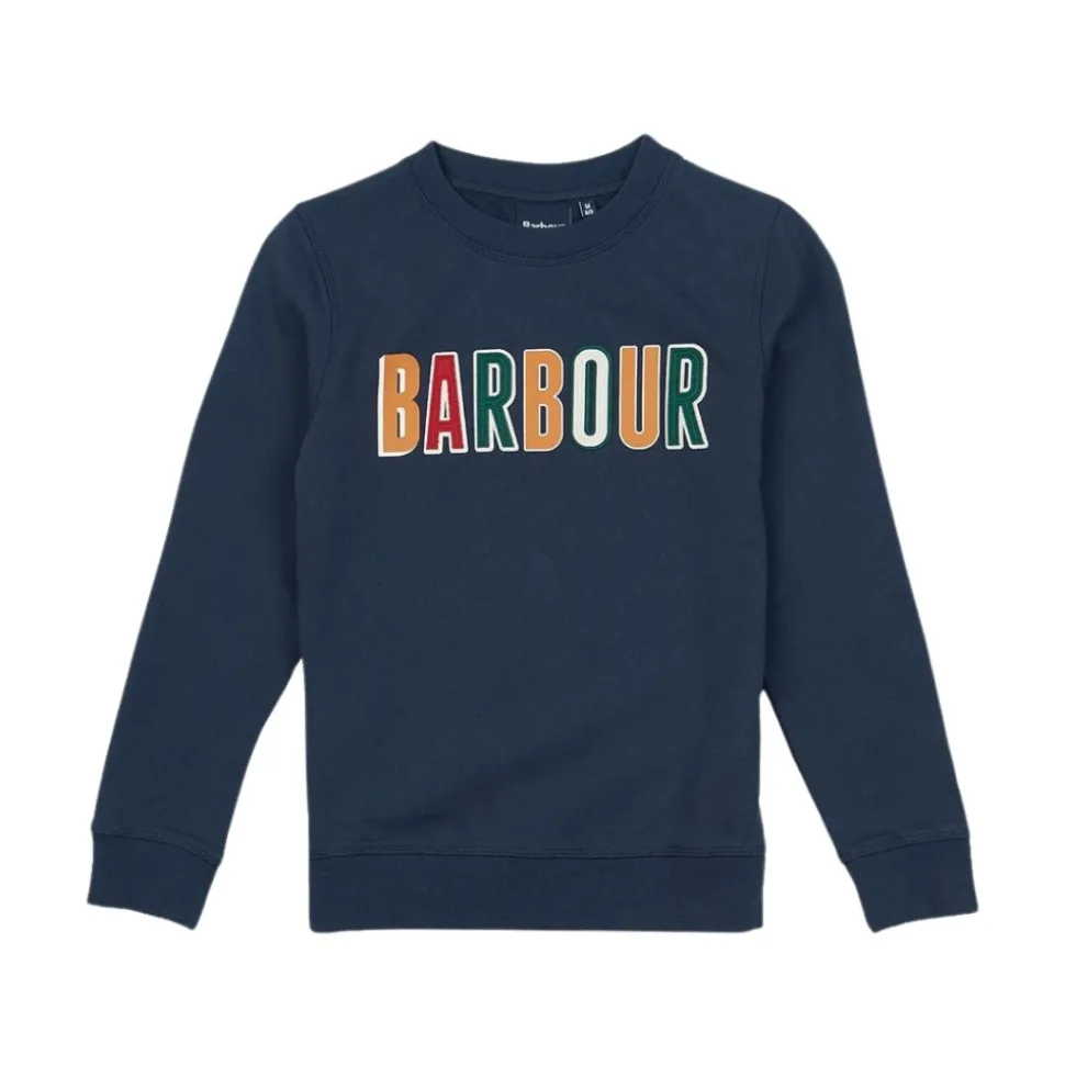 Kleurrijke Logo Sweatshirt Lange Mouw