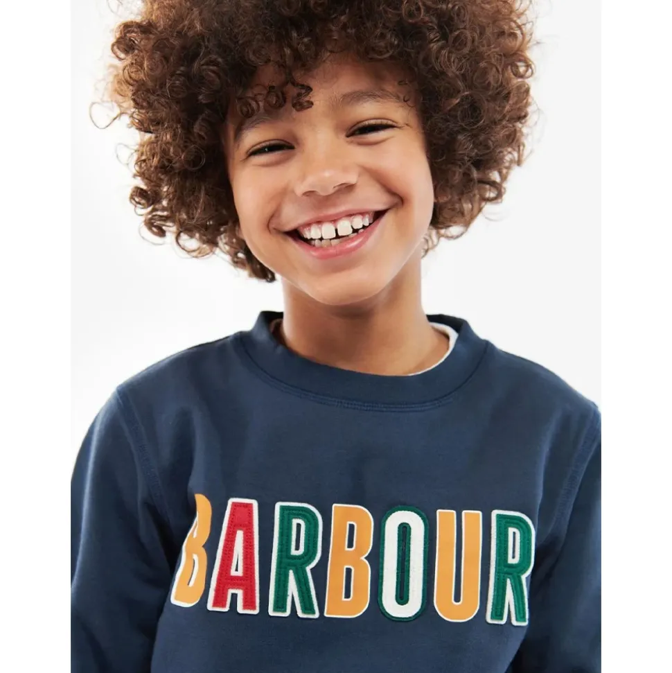 Kleurrijke Logo Sweatshirt Lange Mouw