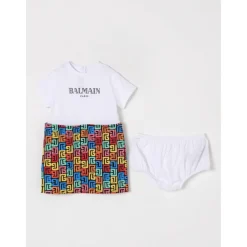 Kleurrijke Print Baby Romper Set