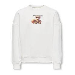 KOGBILA L/S OVZ BEAR O-NECK SWT NOOS