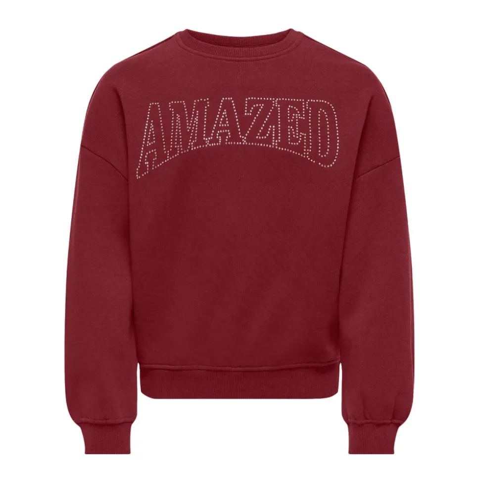 KOGKIKI LIFE L/S OVZ O-NECK STUD BRU SWT