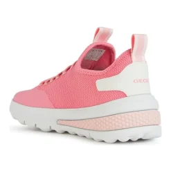 Koraalwitte Meisjes Sneakers