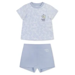 Korte Lichtblauwe Sportpak